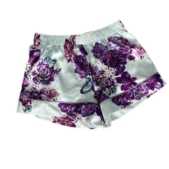Victoria's Secret Other - Victoria’s Secret Satin Floral Pajama Shorts